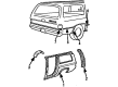 Chevy K10 Suburban Door Moldings Diagram - 15596939