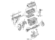 Chevy Sprint Crankshaft Thrust Washer Diagram - 96051634
