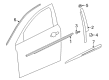 Chevy Door Moldings Diagram - 84180437