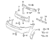 Chevy Malibu Bumper Cover Diagram - 12335940