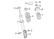 Cadillac Strut Mounts Diagram - 23345598