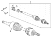 Cadillac XT5 Axle Shaft Diagram - 87832751