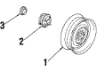 Buick Skyhawk Spare Wheel Diagram - 9590503