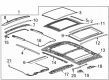 Cadillac Sunroof Diagram - 86781730