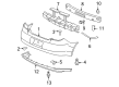 Pontiac G6 Bumper Cover Diagram - 25965548