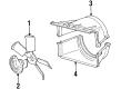 GMC K2500 Fan Shroud Diagram - 15593186