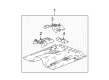 GMC Canyon Floor Pan Diagram - 88980550