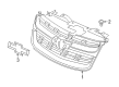 Chevy City Express Grille Diagram - 19317812