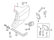 Chevy Aveo Fuel Door Diagram - 95977440