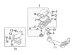 Chevy Malibu Air Hose Diagram - 25779793