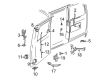Chevy Exterior Door Handle Diagram - 12381253