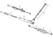 Cadillac Allante Power Steering Hose Diagram - 26021238