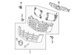 Cadillac Escalade Emblem Diagram - 22985036