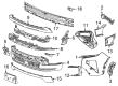 Chevy Traverse License Plate Diagram - 84881862