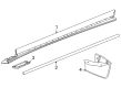 Chevy Equinox EV Door Seal Diagram - 85124042
