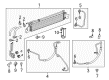 Buick Oil Cooler Hose Diagram - 13311082