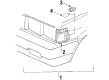 Chevy Nova Side Marker Light Diagram - 94841802