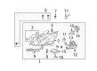 Cadillac Hid Bulb Ballast Diagram - 10391611
