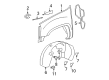 GMC Yukon Fender Diagram - 22977477