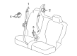 Hummer Seat Belt Diagram - 19208909