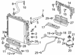 Chevy Blazer Water Hose Diagram - 84006797