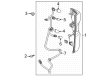 Chevy Silverado 2500 HD Rear Light Harness Connector Diagram - 85054426
