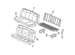 Chevy Express 2500 Seat Cushion Diagram - 88981598