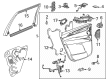 Cadillac LYRIQ Power Window Switch Diagram - 86821609