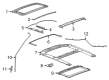 Chevy Sunroof Diagram - 13232692