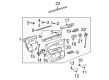 GMC Acadia Door Lock Switch Diagram - 20958433