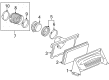 Chevy SSR Air Intake Coupling Diagram - 15106523