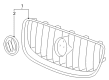 Buick Terraza Grille Diagram - 15228346