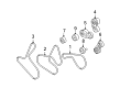 Cadillac STS V-Belt Diagram - 12587076