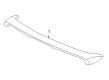 Chevy Malibu Spoiler Diagram - 12463306