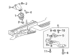 Cadillac Engine Mount Diagram - 22783392