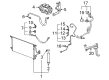 Chevy Uplander HVAC Pressure Switch Diagram - 10337355