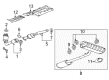 Chevy Captiva Sport Exhaust Hanger Diagram - 23471501