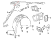 Chevy Malibu Fuel Door Diagram - 23135981