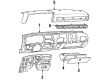 Chevy R3500 Glove Box Diagram - 15565245
