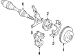 Chevy Citation II Axle Shaft Diagram - 7846871