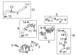 Cadillac CT4 Water Hose Diagram - 55515456