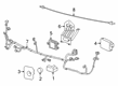 Cadillac Parking Assist Sensor Diagram - 23150514