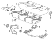Chevy Equinox EV Seat Cushion Diagram - 85009044