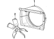 Chevy K5 Blazer Cooling Fan Assembly Diagram - 14077274