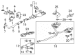 Chevy Traverse Limited Muffler Diagram - 85132449