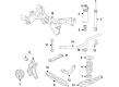 Buick Regal TourX Wheel Bearing Diagram - 13543412