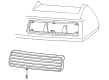 Pontiac Firebird Grille Diagram - 10017730