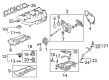 Chevy HHR Intake Manifold Gasket Diagram - 12589366