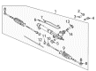 Buick Century Rack And Pinion Diagram - 26079913
