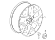 Chevy Traverse Spare Wheel Diagram - 84886621